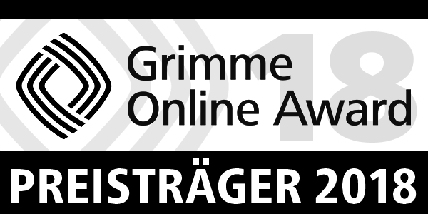 Grimme Online Award Preisträger 2018
